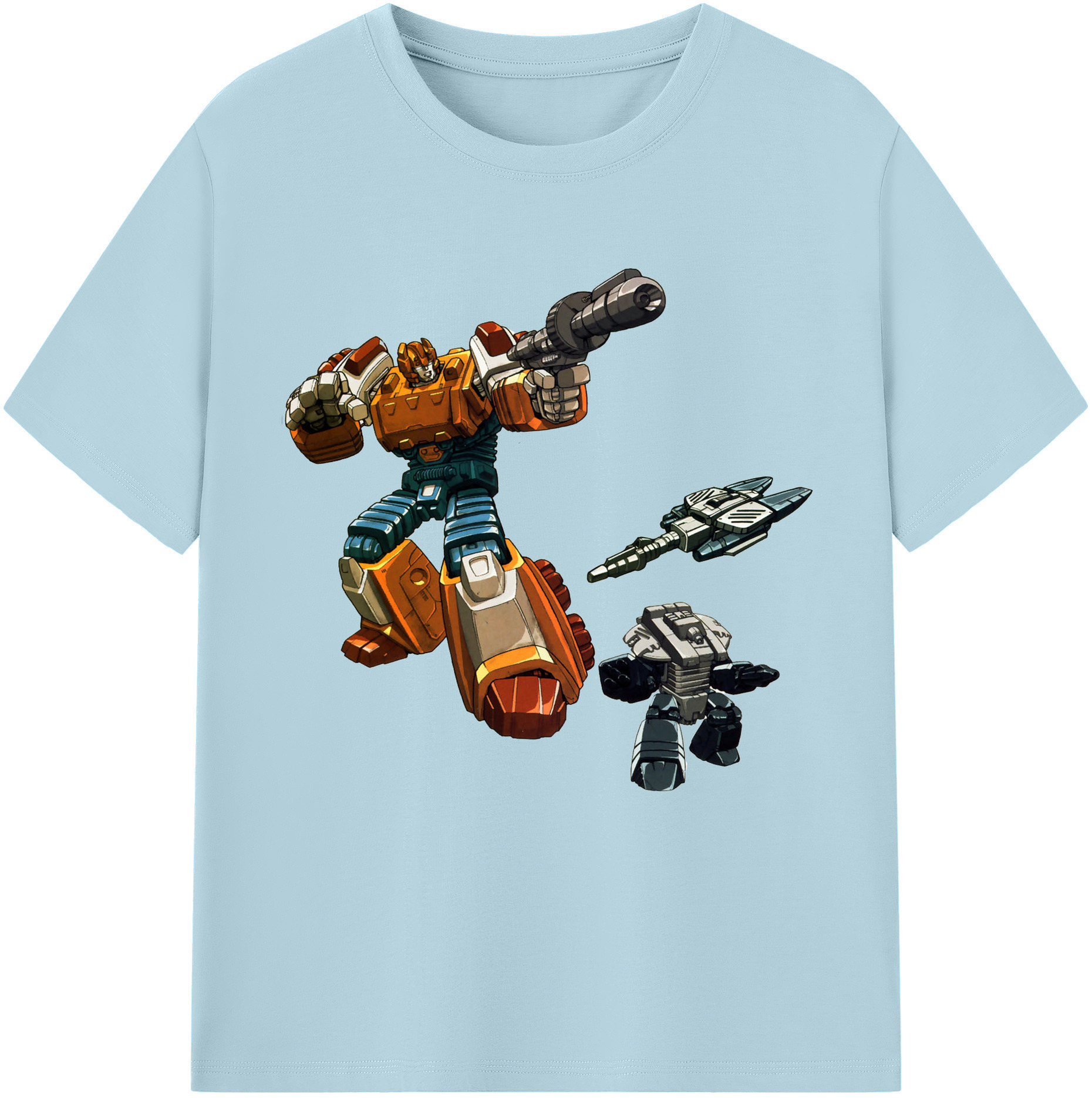 （画像用）  綿100％半袖Tシャツ（フロントプリント）